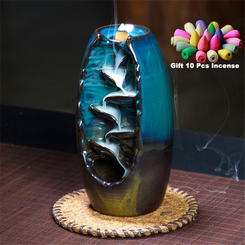 Ceramic Incense Burner Mini Stove Incense Furnace Candle Stove Home Fu –  acacuss